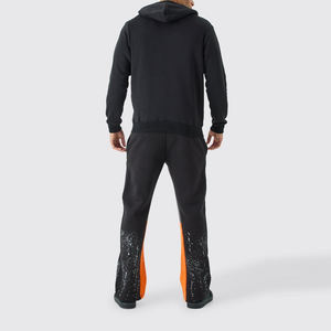 OEM Supplier <b>Mens</b> Basic Flared <b>Trousers</b> High Quality Fabric Custom Waist and Length Options Bulk Wholesale Available - Product Image 2