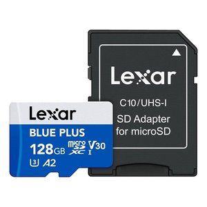 For MicroSD 128GB Blue Plus LMSBLPL128G BNANG Class 10 V30 U3 A2 <b>4K</b> Memory Card for <b>Camera</b> <b>Drone</b> Dvr - Product Image 1