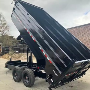 Top Quality 4 <b>Wheel</b> 3-10 Ton Agriculture Farm <b>Trailer</b> Farm Dump <b>Trailer</b> For Sale - Product Image 1