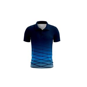 Camisetas de Golf transpirables para hombre, Camiseta deportiva de secado rápido con textura de poliéster 100% para correr, personalizada, superventas - Product Image 2