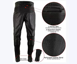 Pantalon en cuir décontracté léger pour homme, nouveau modèle, coupe slim, droit, mi-hauteur, de haute qualité, imperméable, couleur unie, faible MOQ - Product Image 5