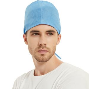 Gorro de fregado personalizable, material de mezcla de algodón para clínicas de salud y laboratorios, uniformes de hospital - Product Image 6