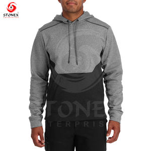 Sudadera con capucha de pesca al aire libre ligera con protección solar de manga larga Sudadera con capucha de tela personalizada para hombres - Product Image 2