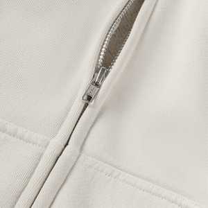 Sudadera con Capucha Personalizada para Hombre, 360 GSM, Felpa Gruesa, con Cierre, Diseño Bordado, Estilo Urbano, 100% Algodón - Product Image 2