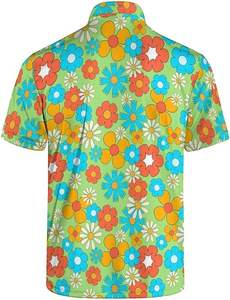 Polo de hombre proveedor al por mayor media manga poliéster hecho diseño clásico prendas de vestir exteriores elegante Polo en blanco - Product Image 2