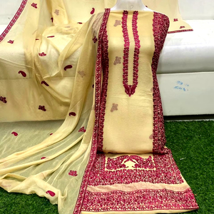 <b>Pakistani</b> Women's Embroidered Chiffon Fabric Lehenga Choli Wholesale Salwar Kamiz Partywear for <b>Eid</b> Collection - Product Image 1