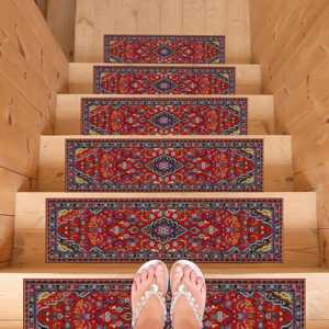 Alfombra Estampada de Diseño Vintage, Lavable, Alfombra Kilim Personalizada - Product Image 1