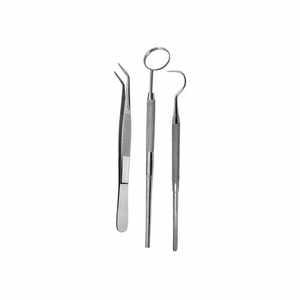 ชุดตรวจสุขภาพฟัน ชุดอุปกรณ์ตรวจฟันสแตนเลส ชุดดูแลช่องปากครบวงจร เครื่องมือทันตกรรม คีมถอนฟัน เครื่องมือผ่าตัด - Product Image 1