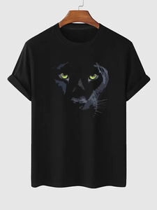 Camiseta de manga corta con cuello redondo de algodón 100% para hombre, talla grande de alta calidad, 260 gramos, peso de tela disponible en diferentes colores - Product Image 6