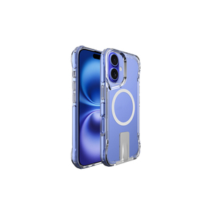 Coque magnétique antichoc en silicone JoieCreatif T-Max Stand pour iPhone 11 Pro compatible MagSafe, style Ins - Product Image 1