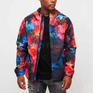 Vente en gros Veste coupe-vent d'extérieur pour hommes Caual Wear Veste coupe-vent imperméable et respirante - Product Image 3