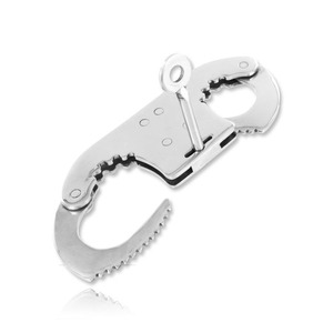 Leather <b>Thumb</b> & Toe <b>Cuffs</b> with Custom Color and Custom Design for BDSM Restraints 304 Grade 2B Finish Bending Process - Product Image 1