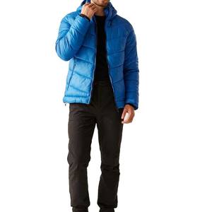 Chaqueta de Plumón Personalizada para Hombre, Primavera, Lisa, Secado Rápido, para Exteriores, con Cierre de Cremallera, Tejido de Lana, Relleno 100% Fibra de Poliéster - Product Image 5