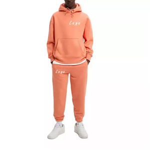 Drop Shoulder Casual Custom Heavyweight Cotton <b>Fleece</b> <b>Jogger</b> Tracksuit Streetwear Style Baggy Spring Plus Size Printed XL Size - Product Image 1