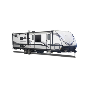Venta caliente Mini Lite Camper remolques 22.31FT Off Road Caravann RV Van Camper Travel Trailer con cama doble y cocina - Product Image 1
