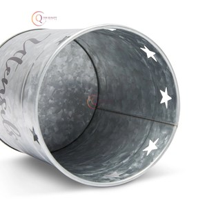 Porte-couverts galvanisé fait à la main exclusif porte-ustensiles de table de forme ronde idéal pour la maison et les ustensiles de cuisine organisateur de stockage - Product Image 4