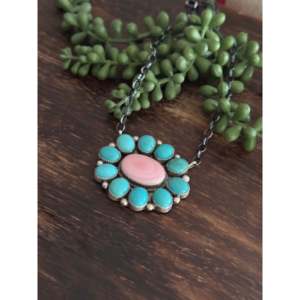 Collier à grappes florales Maxine Ramirez, multi-brins et en argent sterling - Product Image 4