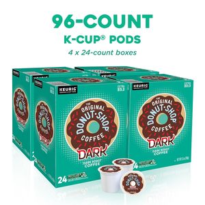 The Original Donut Shop Café Oscuro, Cápsulas K-Cup Individuales Keurig, Tueste Oscuro, 96 Unidades - Product Image 5