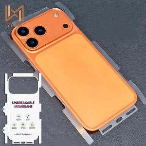 Película Protectora de Hidrogel TPU de Diamante Suave de Súper Calidad, Membrana Irrompible a Prueba de Explosiones para iPhone 17 Pro Max <span class=keywords><strong>Air</strong></span> - Product Image 1