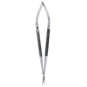 กรรไกรสปริงแบบไมโครแบบทึบมีที่จับพิมพ์ลายอุปกรณ์ผ่าตัดดวงตาความแม่นยำเครื่องมือทางตา - Product Image 3