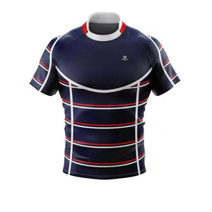 Uniforme de Rugby de Talla Grande, Transpirable, con Diseño Único, Logotipo Personalizado Impreso, Secado Rápido, 100% Poliéster, Color Personalizado, Fabricación en Fábrica - Product Image 5