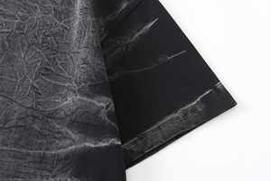 Camiseta de Verano para Hombre, 100% Algodón, 300 g/m², Estilo Hip Hop, Estampado Informal, Manga Corta, Ajustada, Secado Rápido - Product Image 4