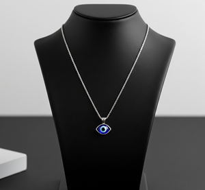 Collar de cadena de eslabones minimalista de plata 925 de rodio de oro moderno y alta calidad con colgante de moda regalo de uso diario para mujeres - Product Image 2