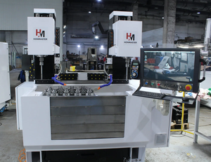 Высокоточный двухшпиндельный вертикальный хонинговальный станок с ЧПУ HM20D, полностью автоматизированный сервопривод двигателя для гильзы блока цилиндров двигателя - Product Image 5