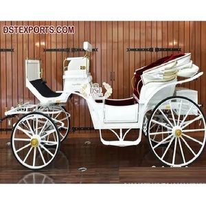 Carro de 4 ruedas con diseño exclusivo de Victoria, carro de paseo en inglés, Caballo Blanco, venta - Product Image 1
