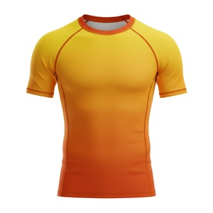 Maillot de compression personnalisé sublimé pour hommes, femmes et enfants – MMA, BJJ, Jiu-Jitsu, entraînement sans kimono – Durable, vente en gros, maillots de bain - Product Image 1