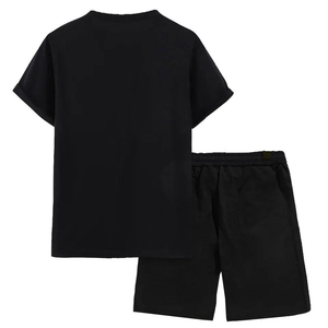 Ensemble t-shirt et short avec logo personnalisé de haute qualité pour hommes Tenue d'été streetwear pour hommes Vêtements décontractés pour hommes avec impression personnalisée - Product Image 2