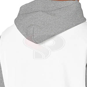 Sudaderas con capucha de invierno de alta calidad para hombre, térmicas transpirables y de secado rápido con serigrafía digital, teñidas lisas - Product Image 3