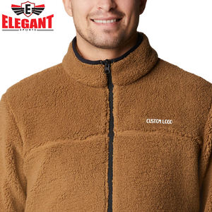 Chaqueta de forro polar Sherpa para hombre, ropa cálida y personalizada de buena calidad, forro polar Sherpa, para deportes elegantes, para invierno - Product Image 6