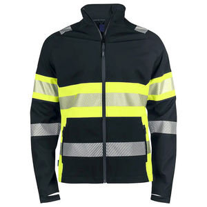 Hi Vis Bomber <b>Jacket</b> Hi-Vis Work Safety <b>Jacket</b> <b>Men's</b> Two Tone High Visibility <b>Reflective</b> Safety <b>Jackets</b> for <b>Men</b> - Product Image 1