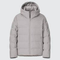 Veste à capuche pour homme, de marque de luxe, tendance, hiver, jaune, rembourrée, fine, imperméable, réversible, écologique, en nylon, décontractée
