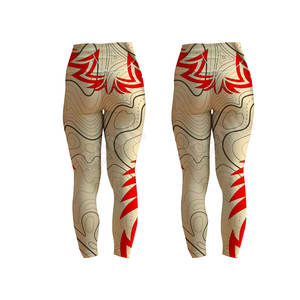 Leggings de yoga respirants à taille élastique au design unique pour femmes – Dernier style – Vente en gros de leggings pour femmes - Product Image 5