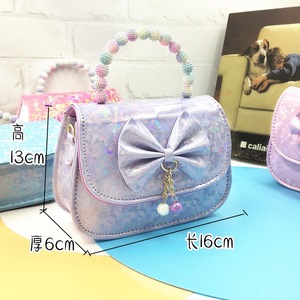 Hot Selling Bow Princess <b>Mini</b> Crossbody <b>Bag</b> Lightweight Kids Candy Shape Coin Purse Bulk Order - Product Image 5