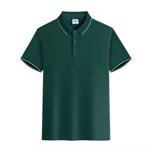 Ropa de moda Polos para hombre 100% algodón transpirable liso Polo personalizado impreso al por mayor Polos para hombres - Product Image 5