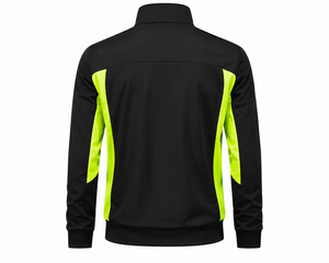 Men Unisex Tracksuit <b>Set</b> Full Zip Jacket Jogger Pants Contrast Stripe Sportswear Custom Logo Winter Wear - Product Image 4