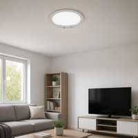Plafonnier LED avec détecteur de mouvement, contrôle par interrupteur, trois températures de couleur, IP65, design européen, alimentation Type-C/Batterie/USB