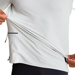 Servicio OEM, Sudaderas con Capucha de Compresión para Hombre al por Mayor, Transpirables, Ligeras, de Spandex/Poliéster, Logotipo Personalizado, Hechas en Pakistán - Product Image 4