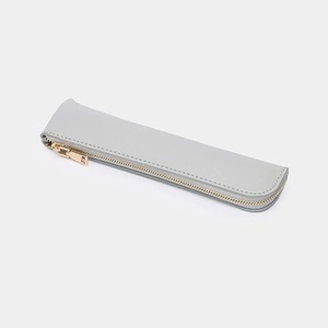 Wholesale Quality Stylish Leather Zipper Pen Organizer Case Cowhide Pencil Pouch Rotating Design Elegant Storage Large Capacity - Product Image 4