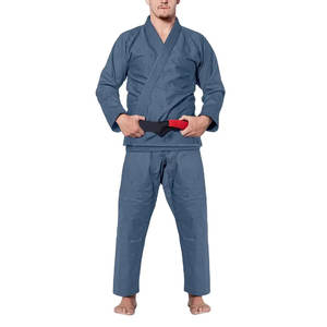 Nuevo Kimono Personalizable Delgado para Adultos, Uniforme de Judo, Entrenamiento de MMA, Personalizado en 3 Colores, Duradero, Blanco, Bel BJJ, 100% Algodón - Product Image 1