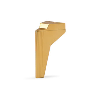 Patas de Sofá Modernas de Plástico Dorado de 17 cm, Patas de Muebles Resistentes con Forma de Trapezoide para Gabinete, Mueble de TV, Cama, Sala de Estar - Product Image 1