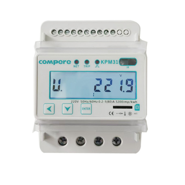 Wireless GSM 4G Cellular Solar Off Grid Smart Meter Single Phase Prepaid Cloud Energy Meter