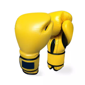 Guantes de boxeo profesionales azules oscuros cómodos y personalizados Guantes de entrenamiento de combate de colores personalizados para artes marciales - Product Image 5