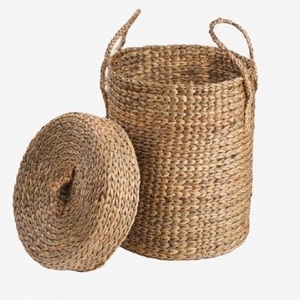 Nordic Modern Style Handmade Rattan Seagrass Storage Tray Creative Rectangle <b>Basket</b> for Fruits Bread Serving Luxury Design - Product Image 6