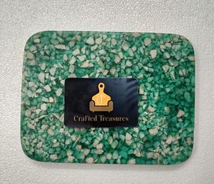 เขียงชีสราคาโรงงานพร้อมดีไซน์หินฝังเรซิ่น จานชีส อุปกรณ์ครัว ของใช้บนโต๊ะอาหาร ของใช้ในบ้าน - Product Image 1