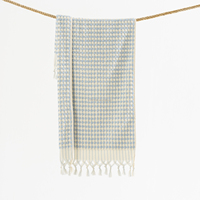 Turc Pom Pom main cuisine petite serviette Peshkir Pestemal multicolore maison décoratif essuie-mains à pois thé