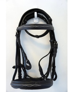 La bride en cuir de cheval artisanale d'élégance équestre la plus vendue en gros pour l'excellence équine - Product Image 5